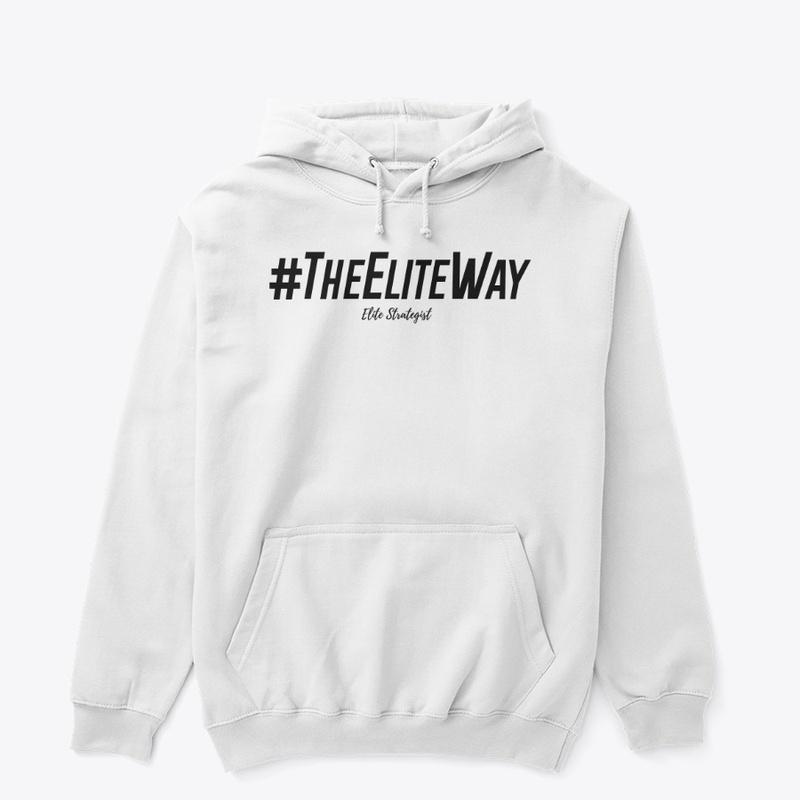 #TheEliteWay Hoodie (WHITE)