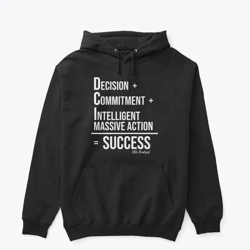 SUCCESS FORMULA Hoodie (BLACK/GRAY)