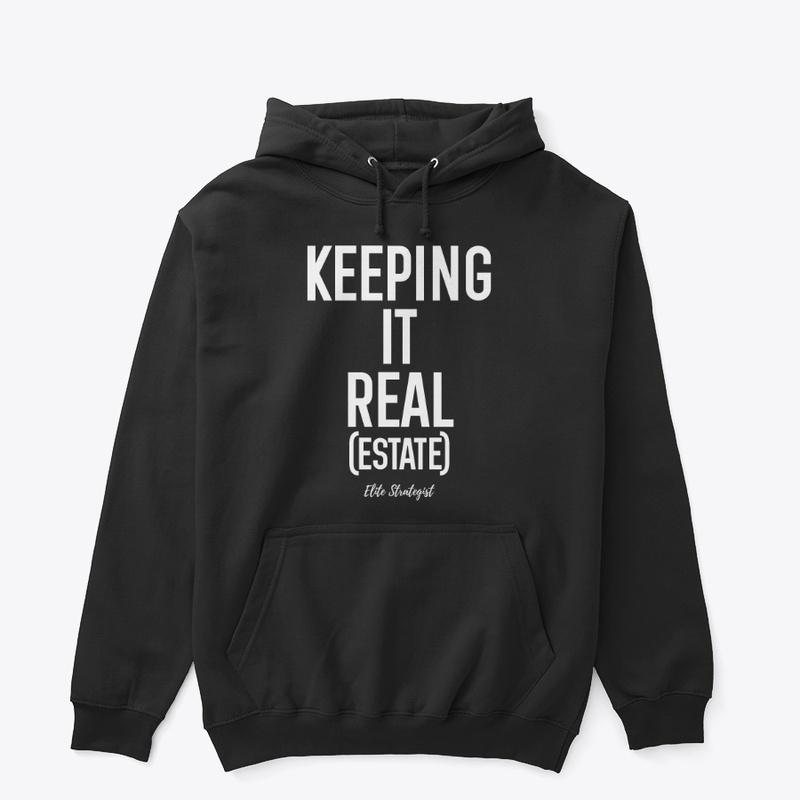 KEEPING IT REAL Hoodie (BLACK/GRAY)