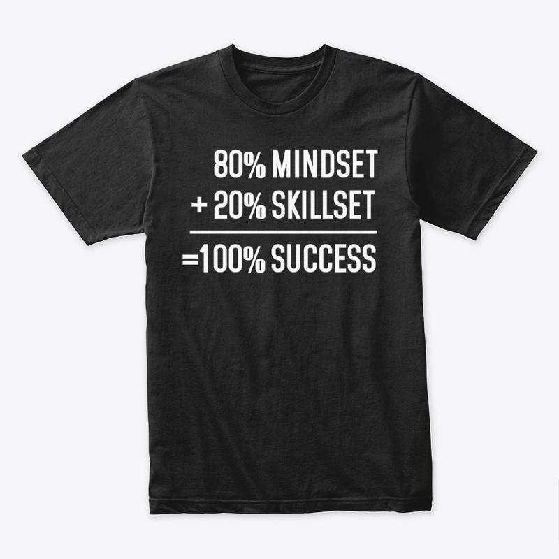 100% SUCCESS T Shirt (BLACK/GRAY)