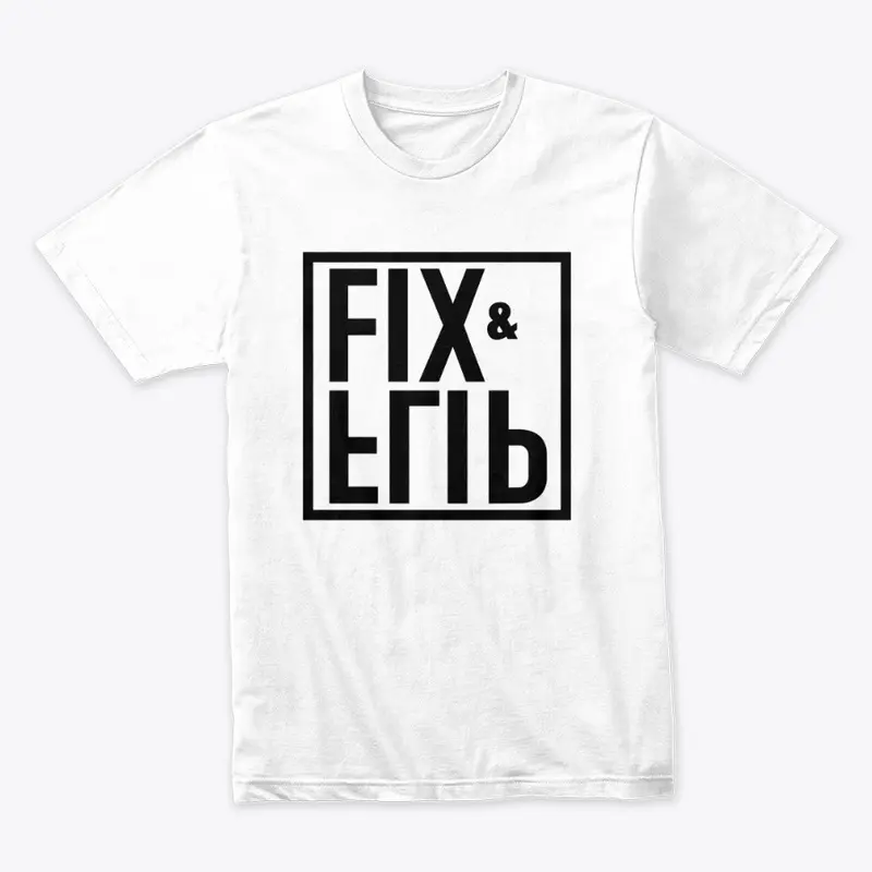 FIX & FLIP T-Shirt (WHITE)