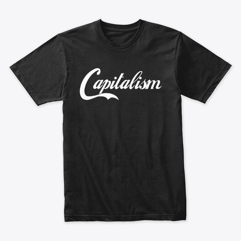 CAPITALISM Ver. 2 T-Shirt (BLACK/GRAY)