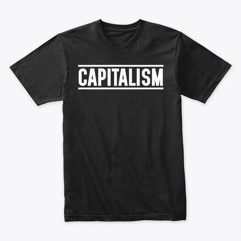 CAPITALISM T-Shirt (BLACK/GRAY)